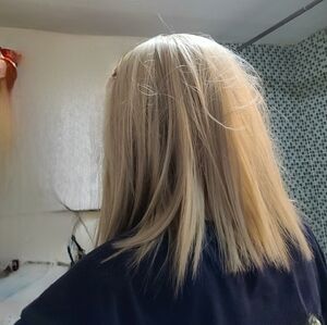 Blonde Hair Wig To Shoulder